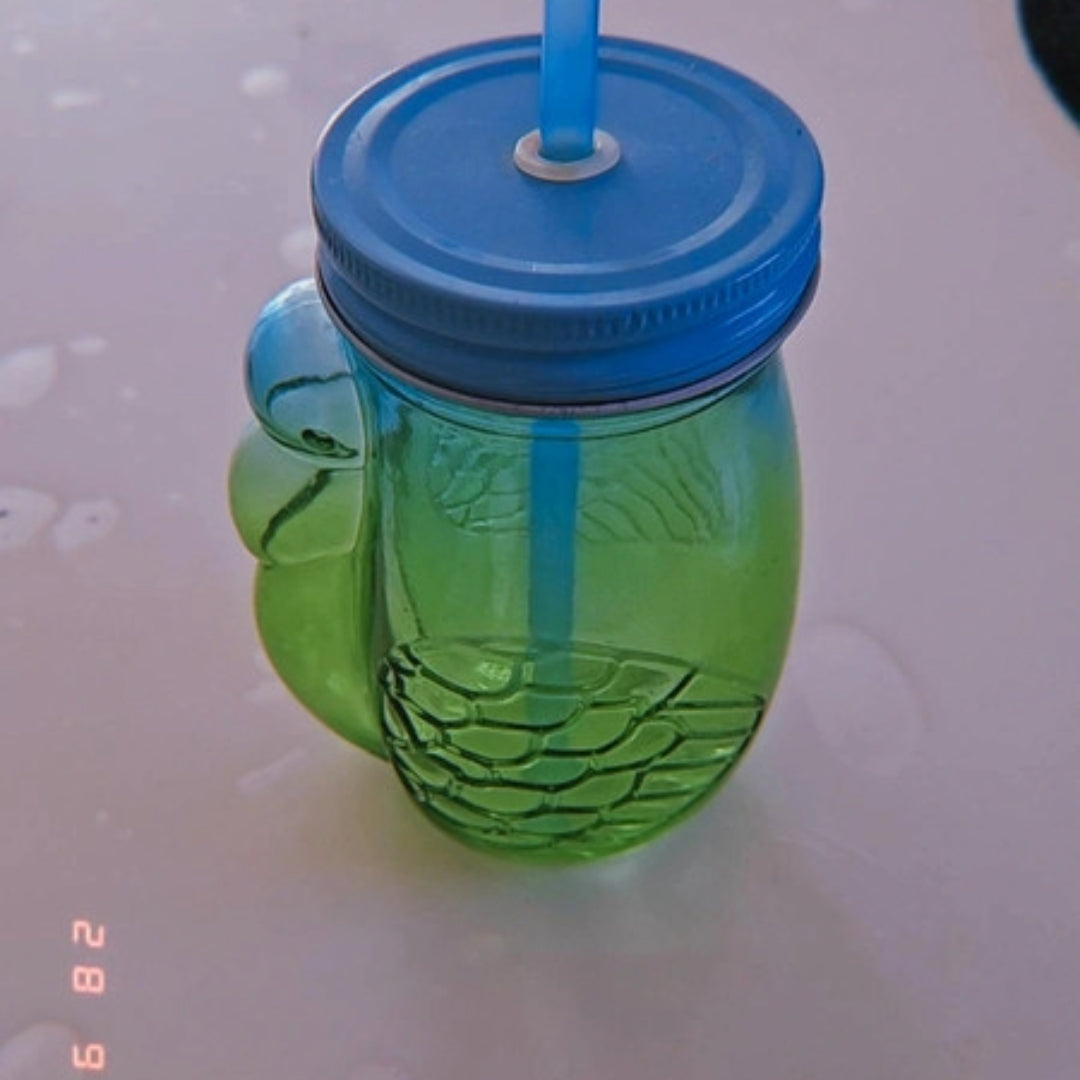 Lot de verres avec pailles